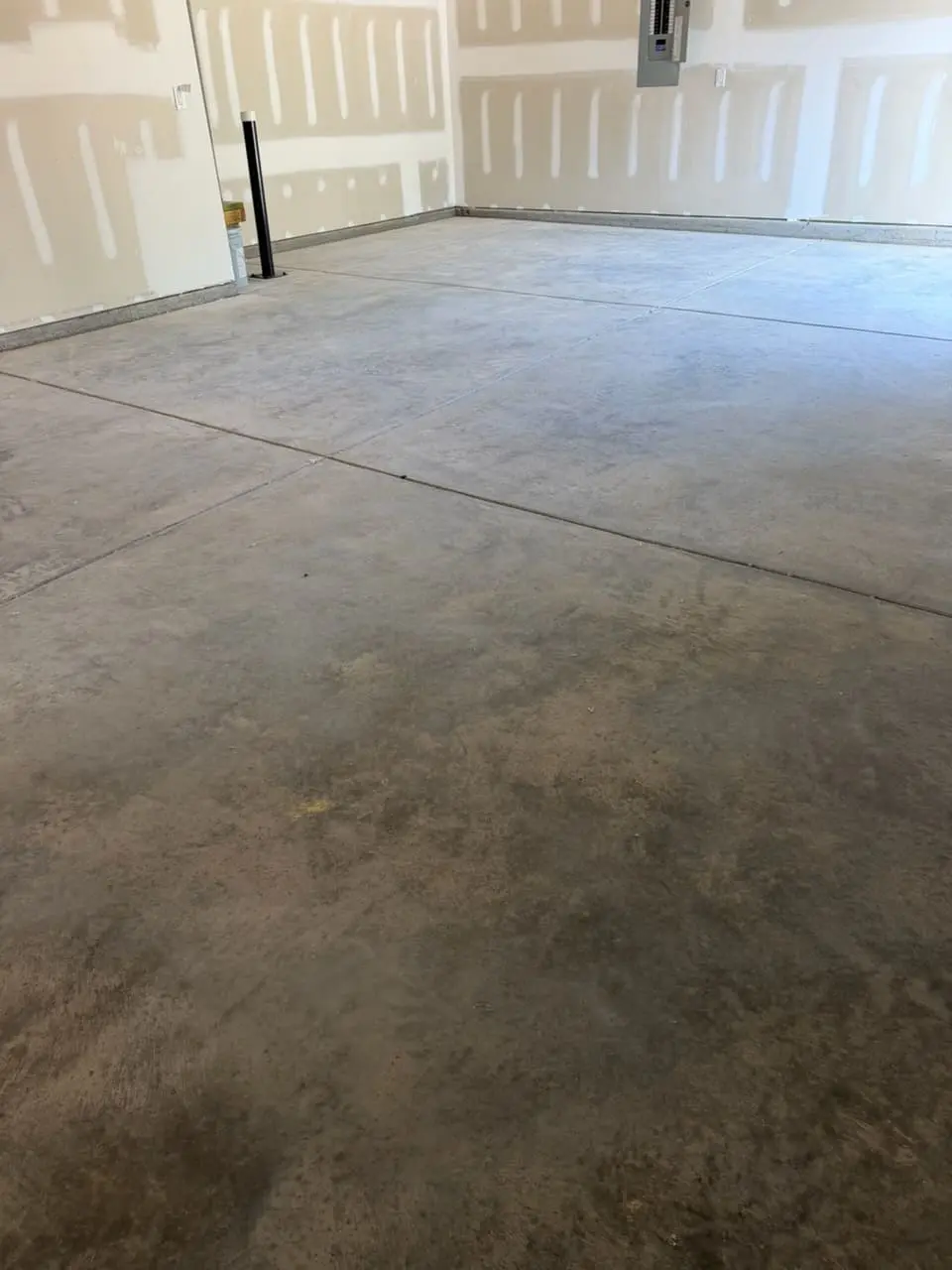 Concrete coating preparation process